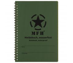 Notes vodeodolný 15x21 cm, MFH 37500
