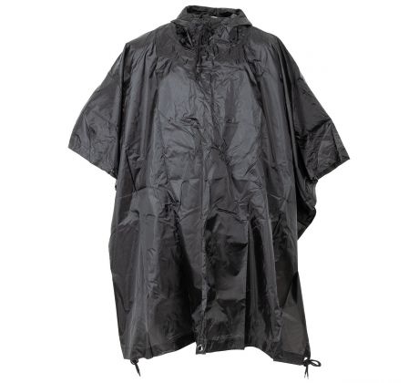 Poncho, Rip Stop, čierne, ca. 144 x 223 cm, MFH 08524A_1