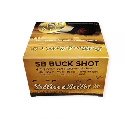 12/70 SB Buck Shot 7,62mm - 36g, 211760