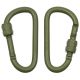Karabína s poistkou, čOD green, MFH 27536B