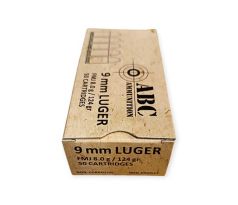 9mm Luger ABC 124grs/8,0g - FMJ
