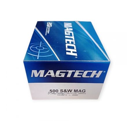 .500 S&W Magtech 21,06g/325grs - FMJ FLAT, Magtech 500D_1