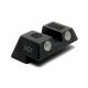 Tritiový cieľnik 6,1mm pre Glock 42/43 oceľový green, 33583