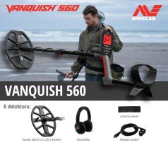 Detektor kovov Minelab Vanquish 560_1