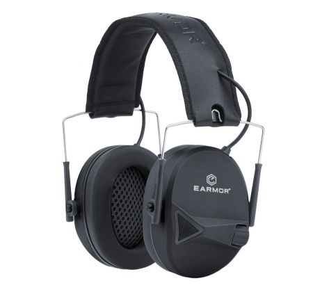 Chrániče sluchu elektronické EARMOR M30, black_1