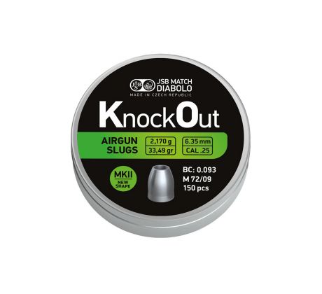 JSB Slug KnockOut .25 MK II 6,35mm