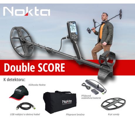 Detektor kovov Nokta Double Score