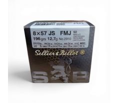 8x57JS S&B 12,7g/196gr - FMJ Training