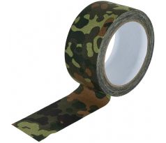 Textilná páska, cca 5 cm x 10 m, flecktarn, 28311V