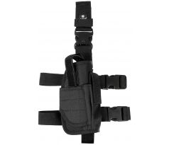 Puzdro taktické stehenné variabilné - black, 30710A