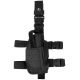 Puzdro taktické stehenné variabilné - black, 30710A