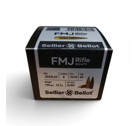 Strela 8mm S&B 12,7g/196gr - FMJ /2910