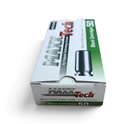 Poplašné náboje MAXXTech 9mm P.A.K