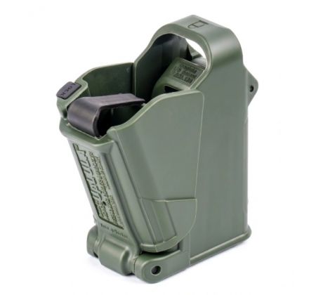 UpLULA - rýchlonabíjač zásobníkov 9mm - .45 ACP - Dark Green, UP60DG_1