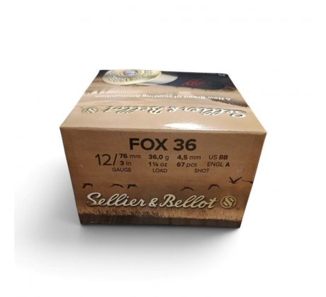 12/76 S&B FOX 4,5mm/36g, V0448X2
